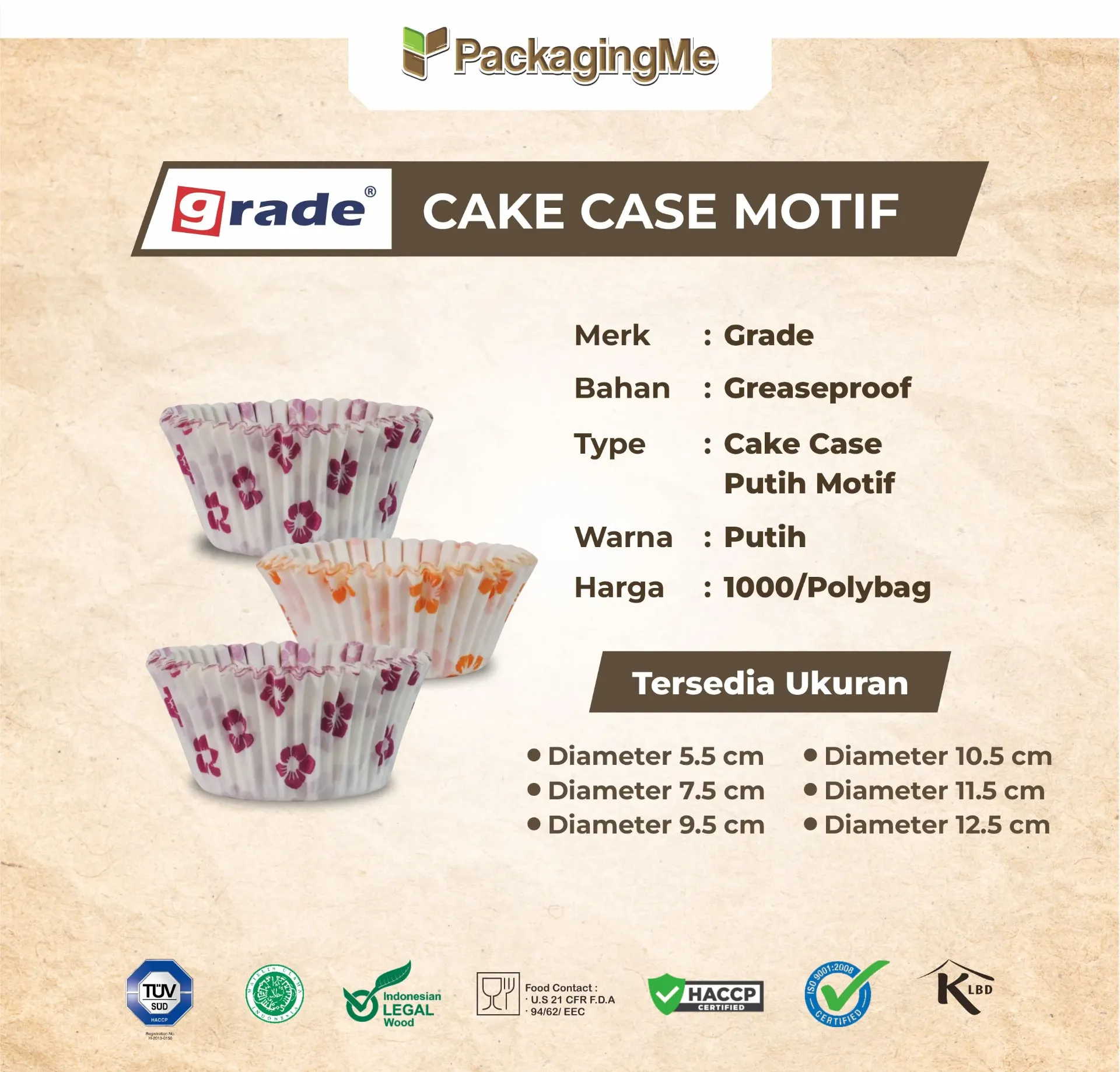 [CCA38-MP-005] CAKE CASE (CC) 5.5 — ART 38 MIX "GRADE"