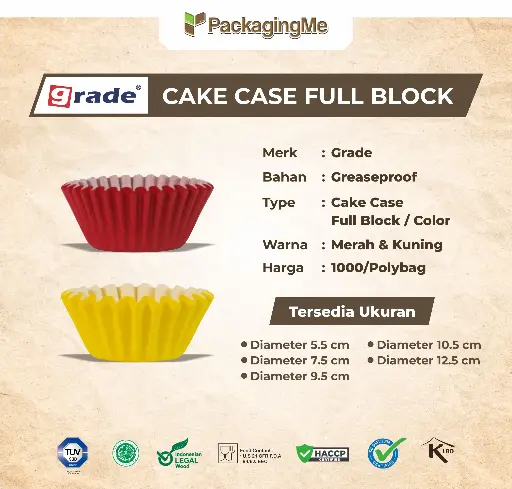 CAKE CASE (CC) 5.5 — FULL BLOCK MIX "GRADE" (1 KARTON)